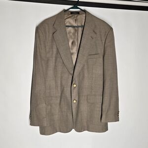 Stafford Tan Sport Coat Classic Blazer